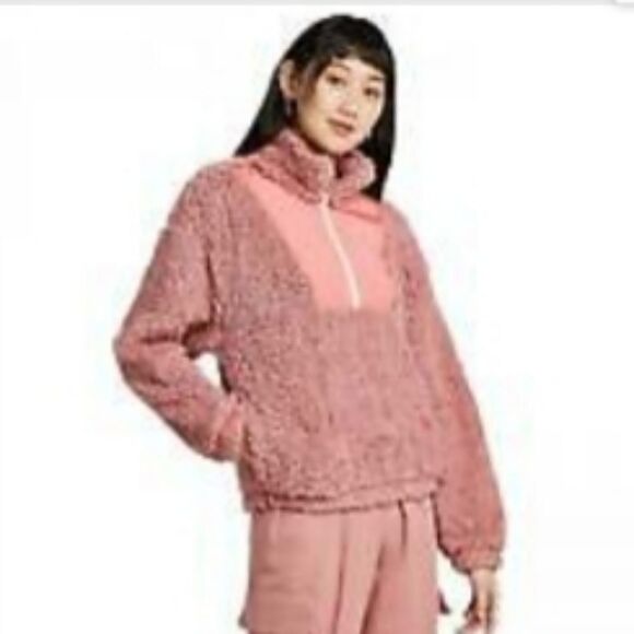 NWT 1/4zip soft sherpa pullover - Picture 1 of 3